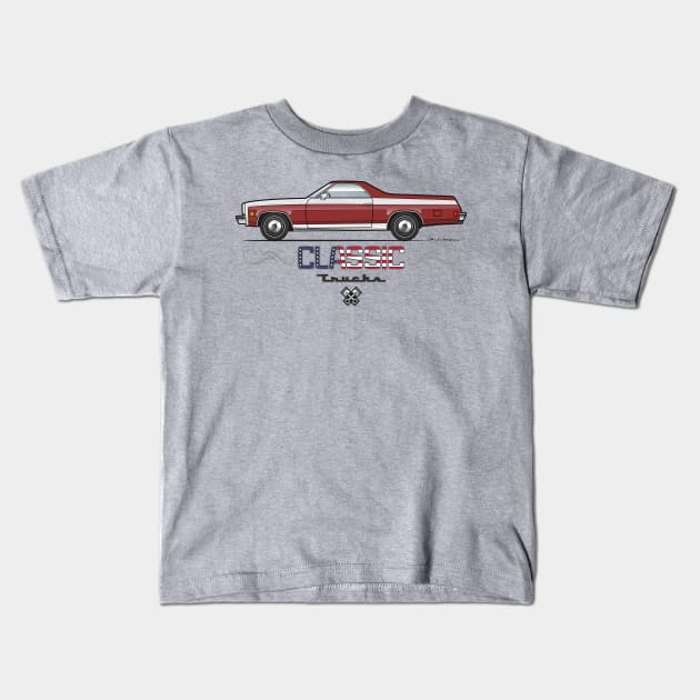 Classic 73-77 Kids T-Shirt by JRCustoms44